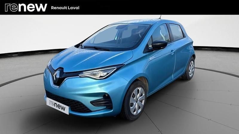 Bleu Occasion 2021 Renault Zoe Citadine | 13 490 € (Prix assez cher) - Image 1/4