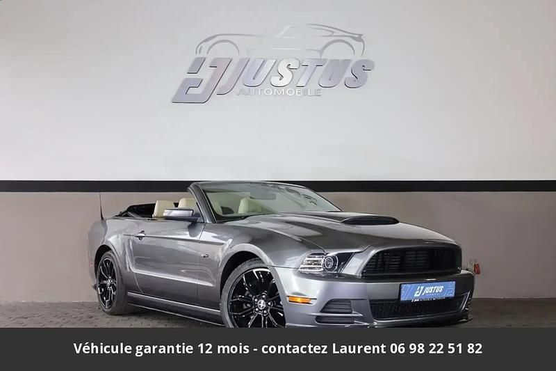 Gris Utilisé 2014 Ford Mustang Premium Cabriolet | 18 900 € (Prix assez cher) - Image 1/4