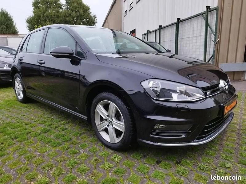 Noir Utilisé 2016 VW Golf VII R-line Berline | 13 900 € (Prix juste) - Image 1/4