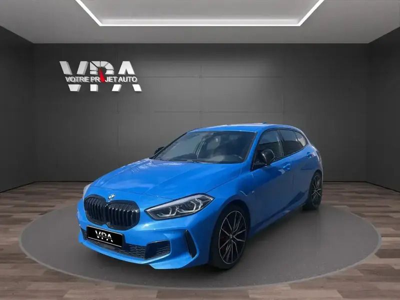 Bleu Utilisé 2021 BMW 128 Sport Line Berline | 28 990 € - Image 1/4