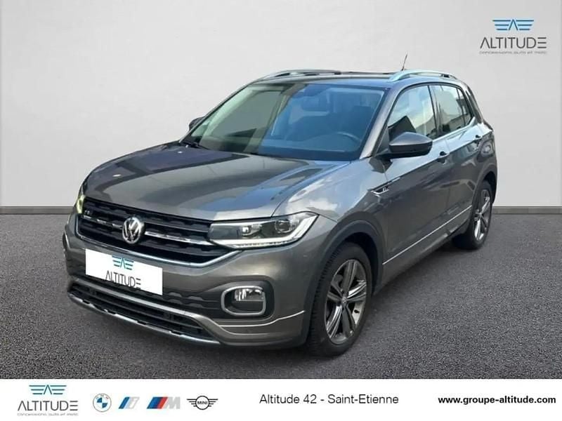 Gris Utilisé 2020 VW T-Cross R-line SUV | 18 499 € (Prix juste) - Image 1/4