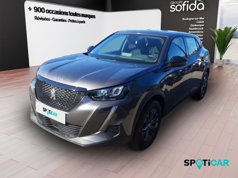 Gris Utilisé 2020 Peugeot 2008 Business-Line SUV | 15 690 € (Prix assez cher) - Image 1/3