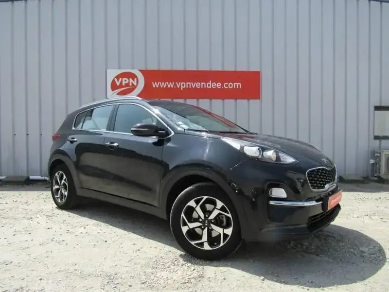 Noir Utilisé 2020 Kia Sportage Active SUV | 15 990 € (Prix juste) - Image 1/4