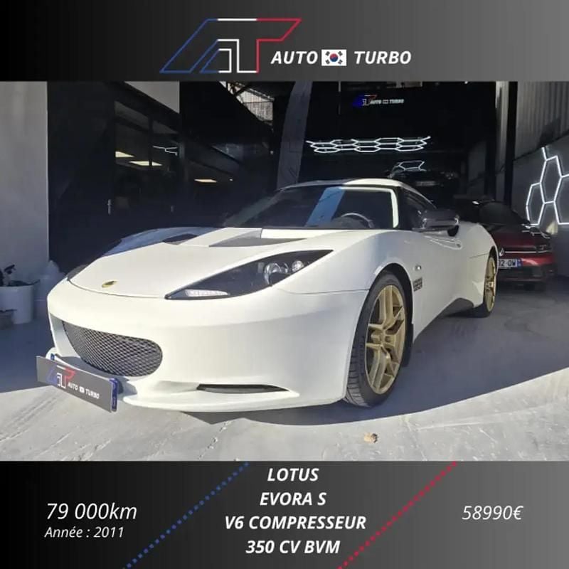 Occasion Lotus Evora 355 ch (261 kW) 2011 Blanc Coupé