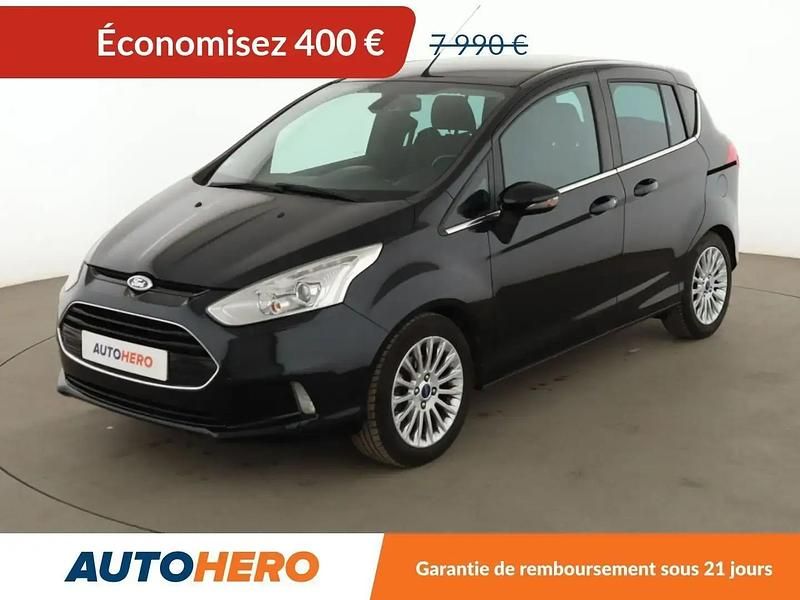 Noir Occasion 2014 Ford B-MAX Titanium Monospace | 7 590 € (Prix assez cher) - Image 1/2