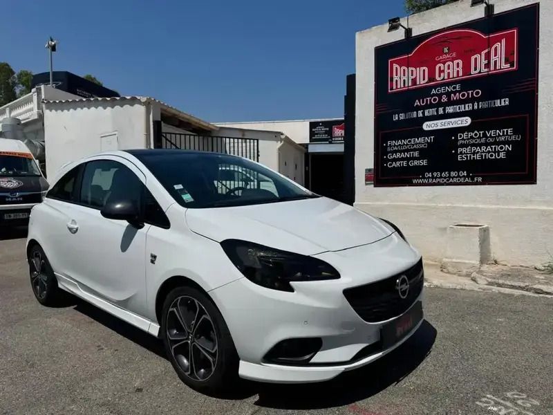 Blanc Utilisé 2017 Opel Corsa S Berline | 9 490 € (Prix assez cher) - Image 1/4