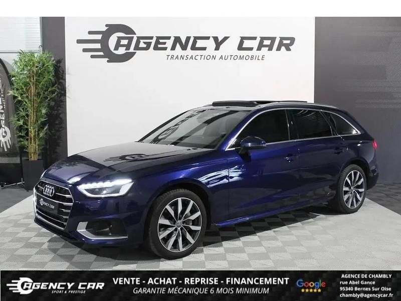 Bleu Utilisé 2020 Audi A4 Break | 33 999 € (Prix assez cher) - Image 1/4