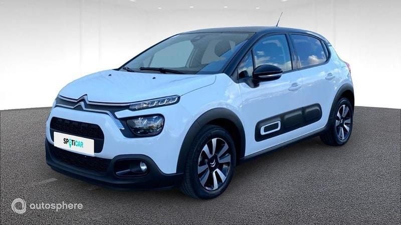 Blanc Utilisé 2023 Citroën C3 PureTech Citadine | 15 280 € (Prix juste) - Image 1/4
