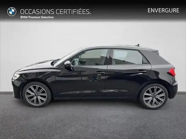 Occasion Audi A1 Sportback Advanced Plus 2022 Noir mythic/arches+pav gris manhattan Citadine