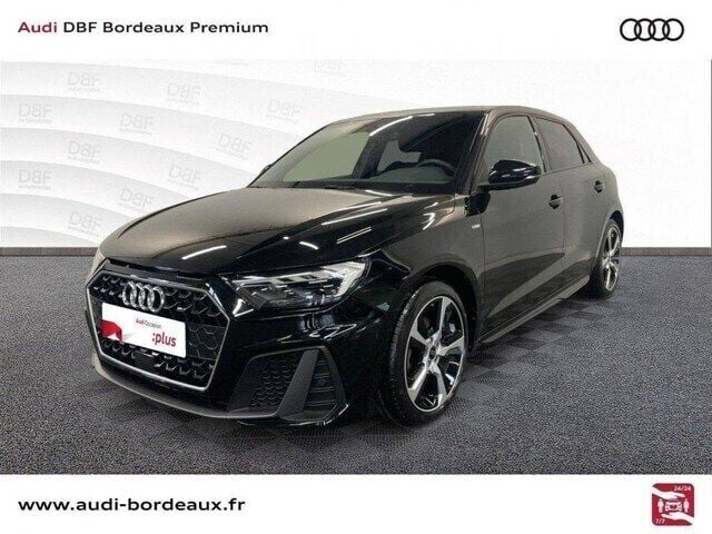 Noir mythe métallisé Utilisé 2024 Audi A1 Sportback S-Line Citadine | 29 990 € (Prix juste) - Image 1/4