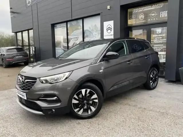 Gris clair Occasion 2020 Opel Grandland X Edition SUV | 16 990 € (Prix juste) - Image 1/4