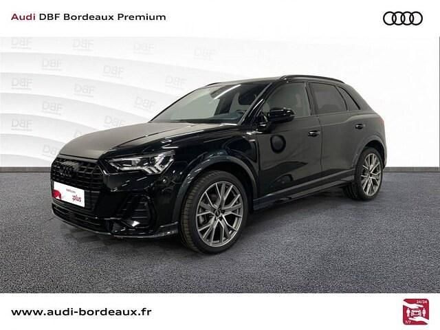 Noir mythe métallisé Utilisé 2024 Audi Q3 S-Line SUV | 45 590 € (Prix assez cher) - Image 1/4