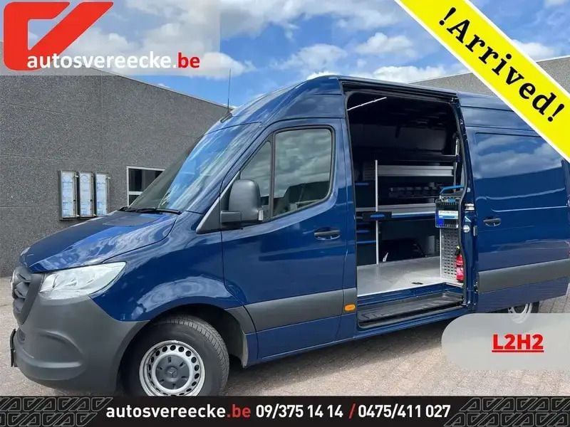 Bleu Utilisé 2022 Mercedes Sprinter Van | 35 695 € (Bon prix) - Image 1/4