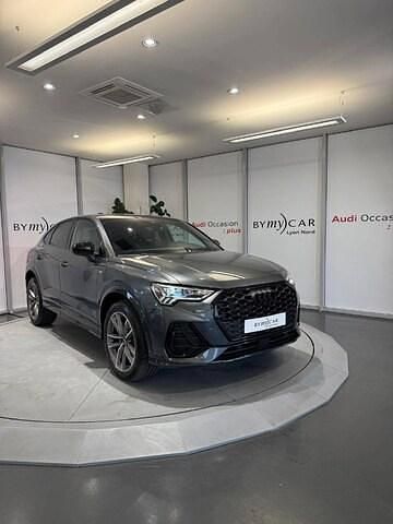 Gris daytona nacré Utilisé 2025 Audi Q3 Sportback S-line plus SUV | 50 879 € (Prix cher) - Image 1/4