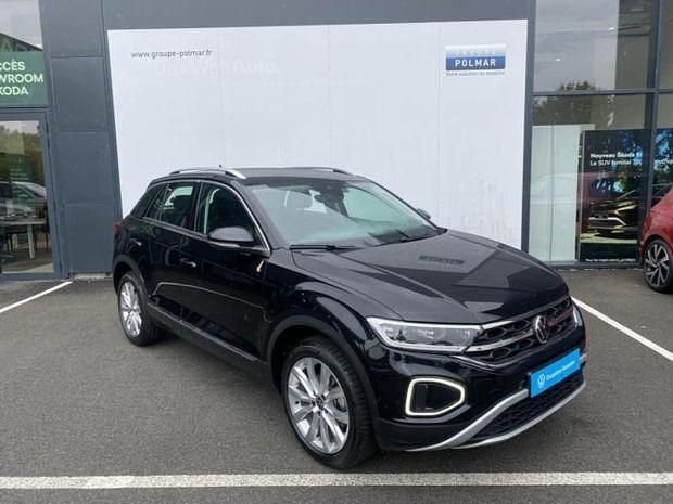 Noir Utilisé 2024 VW T-Roc Style SUV | 30 980 € (Prix juste) - Image 1/4