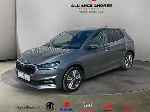 Gris graphite métallisé Occasion 2023 Skoda Fabia Style Berline | 16 490 € (Prix juste) - Image 1/4