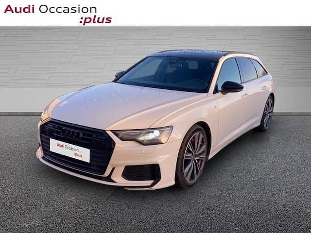 Blanc glacier métallisé Occasion 2023 Audi A6 Competition Break | 39 990 € (Super prix) - Image 1/4