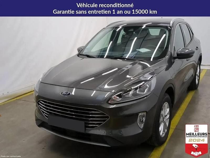 Gris Utilisé 2022 Ford Kuga Titanium SUV | 23 900 € (Bon prix) - Image 1/4