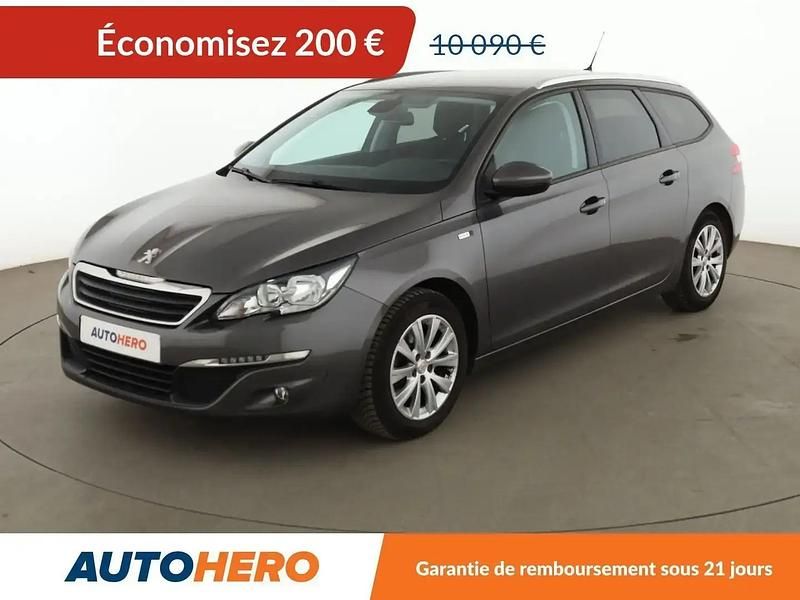 Gris Utilisé 2016 Peugeot 308 Style Break | 9 890 € (Prix juste) - Image 1/2