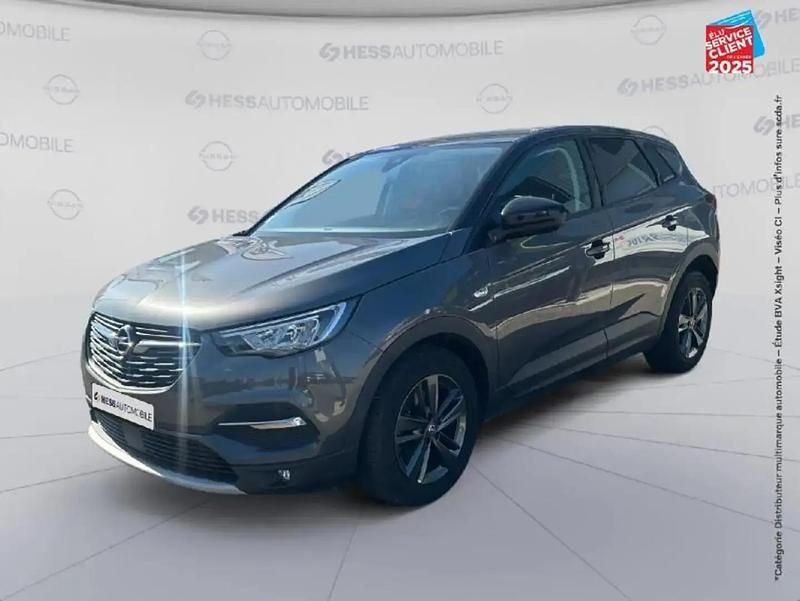 Gris Utilisé 2021 Opel Grandland X Business SUV | 15 799 € (Prix juste) - Image 1/4