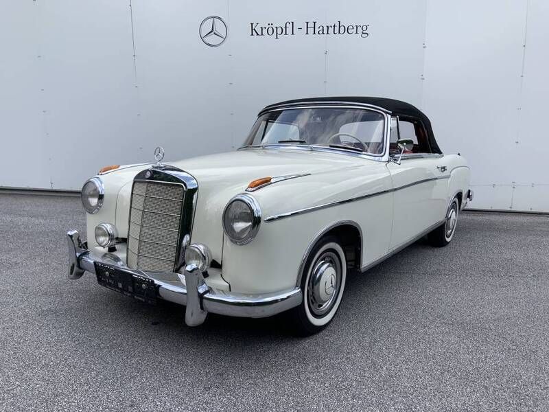Blanc Utilisé 1957 Mercedes 220 Cabriolet | 99 500 € - Image 1/4