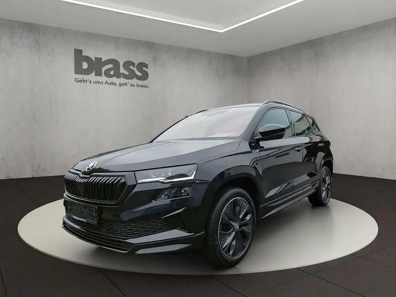 Noir Utilisé 2023 Skoda Karoq SportLine SUV | 31 950 € (Prix juste) - Image 1/4