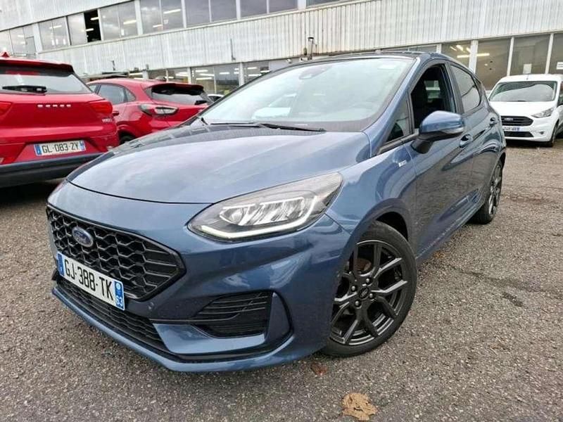 Occasion Ford Fiesta ST-Line X 158 ch (116 kW) 2022 Bleu Berline