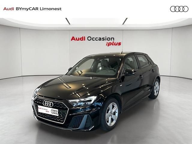 Noir mythic métallisé Occasion 2019 Audi A1 Sportback S-Line Citadine | 18 922 € (Bon prix) - Image 1/4