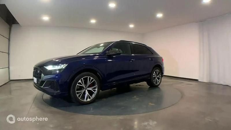 Bleu navarre métallisé Utilisé 2021 Audi Q8 Competition SUV | 57 999 € (Super prix) - Image 1/4