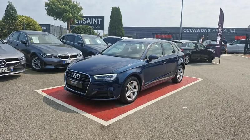 Bleu Utilisé 2019 Audi A3 Berline | 18 990 € (Bon prix) - Image 1/4