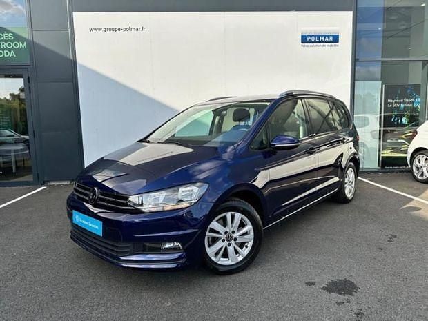 Bleu Utilisé 2023 VW Touran Life Monospace | 28 980 € (Super prix) - Image 1/4