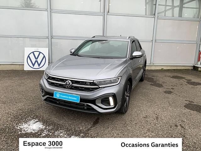 Gris Utilisé 2024 VW T-Roc R-line SUV | 32 970 € (Prix juste) - Image 1/4