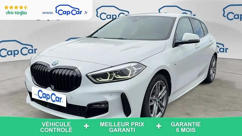 Blanc Utilisé 2021 BMW 118 M Sport Citadine | 23 990 € (Prix juste) - Image 1/4