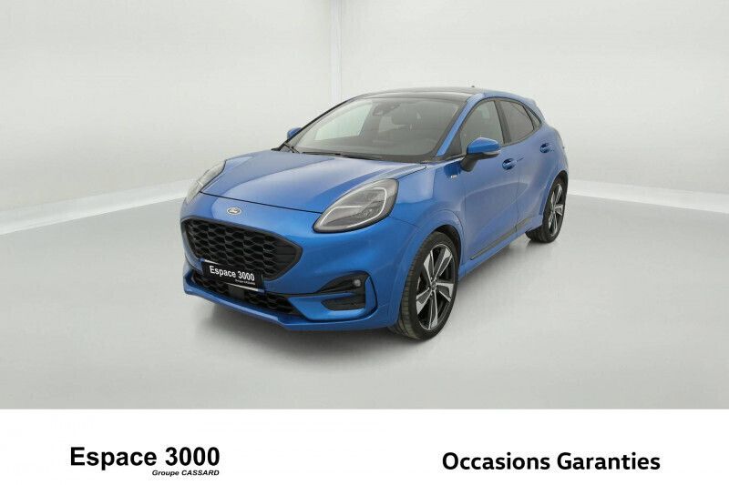 Bleu Utilisé 2020 Ford Puma S SUV | 18 990 € (Prix juste) - Image 1/4