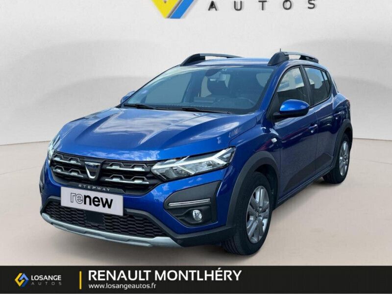 Bleu Utilisé 2021 Dacia Sandero Comfort Citadine | 12 990 € (Prix juste) - Image 1/4