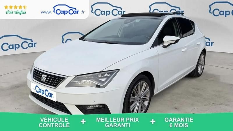 Blanc Occasion 2017 Seat Leon XCELLENCE Berline | 15 990 € (Prix juste) - Image 1/4