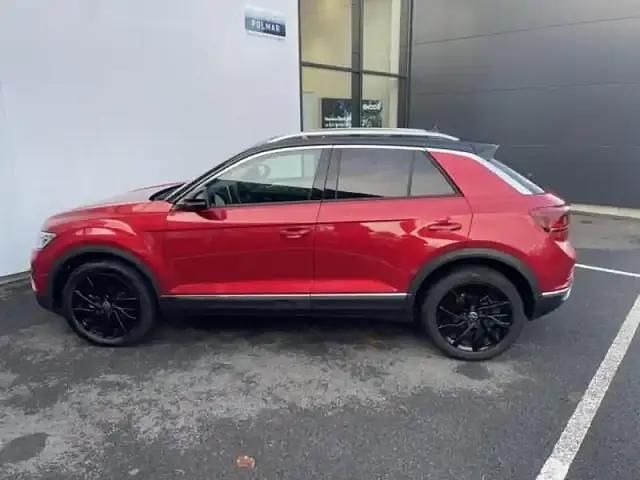 Occasion VW T-Roc Exclusive 2023 Rouge roi métallisée/toit noir SUV