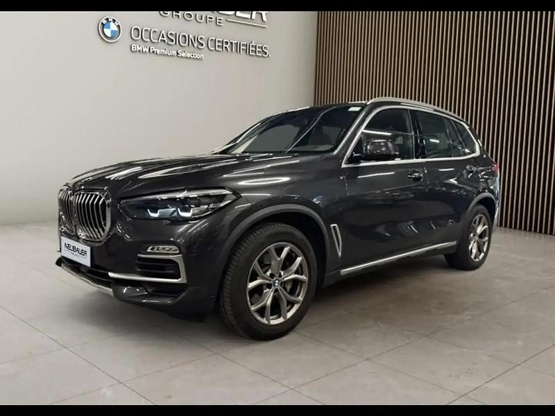 Gris Utilisé 2019 BMW X5 xLine SUV | 52 490 € (Prix juste) - Image 1/4