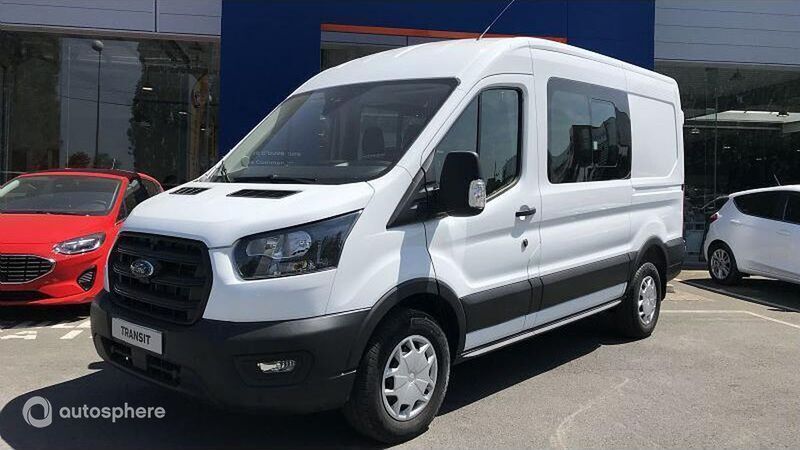 Blanc glacier Utilisé 2023 Ford Transit Business Edition Van | 38 999 € - Image 1/4