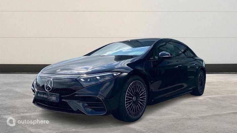Noir Nouvelle 2025 Mercedes EQS450+ AMG line Berline | 109 990 € - Image 1/4