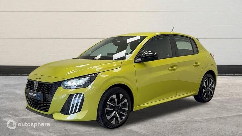 Jaune Nouvelle 2024 Peugeot 208 Active Citadine | 16 299 € (Bon prix) - Image 1/4