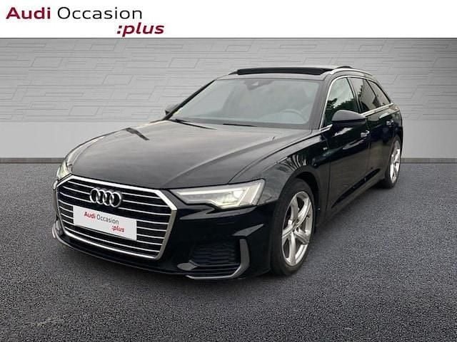 Noir brillant Utilisé 2020 Audi A6 S-Line Break | 32 990 € (Prix juste) - Image 1/4