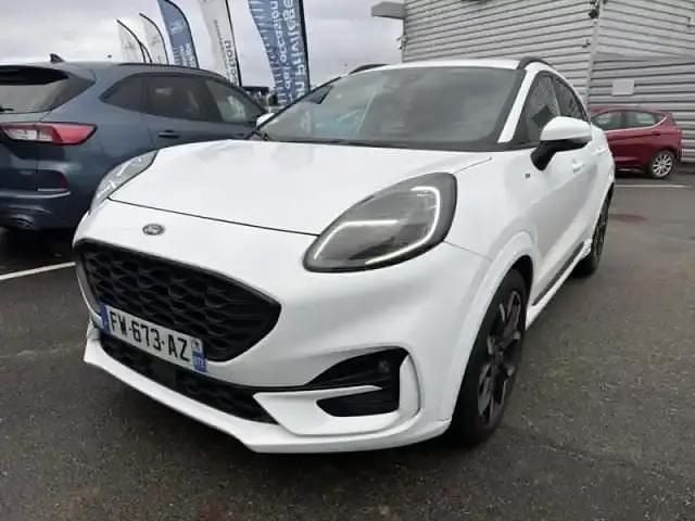 Blanc glacier Occasion 2020 Ford Puma ST-Line X SUV | 15 990 € (Prix juste) - Image 1/3
