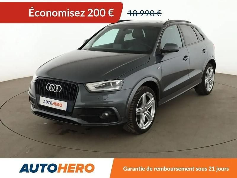 Gris Occasion 2014 Audi Q3 S-Line SUV | 18 790 € (Prix juste) - Image 1/2