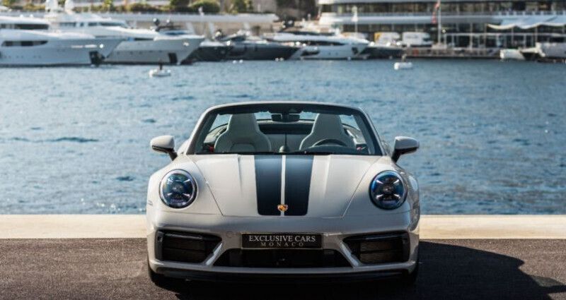 Occasion Porsche 992 480 ch (353 kW) 2022 Gris Cabriolet