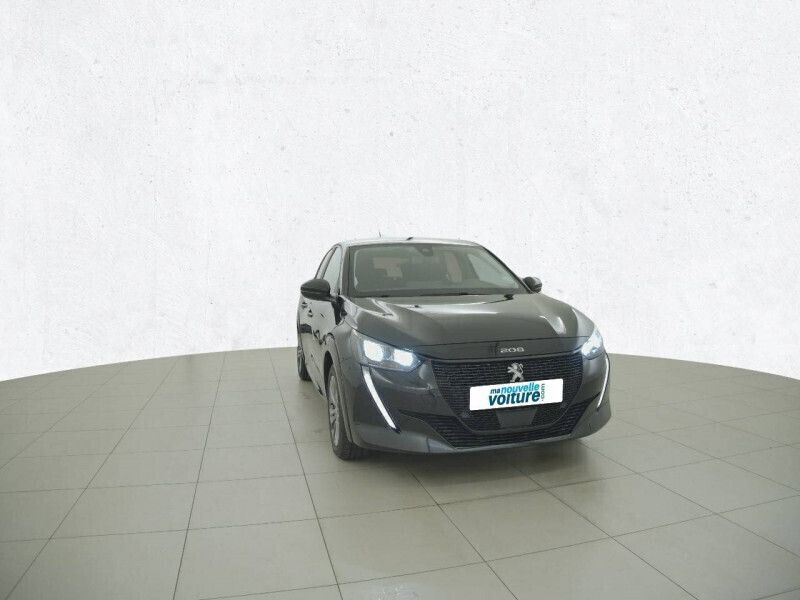 Noir Utilisé 2021 Peugeot e-208 Style Citadine | 16 290 € (Prix juste) - Image 1/4