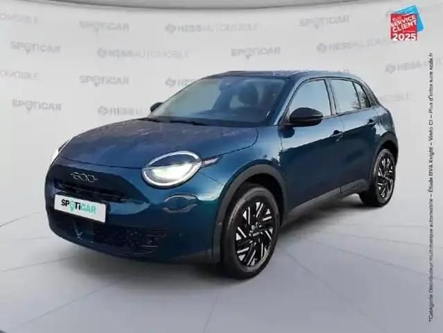 Bleu sea métallisé Occasion 2024 Fiat 600 SUV | 19 499 € (Bon prix) - Image 1/4