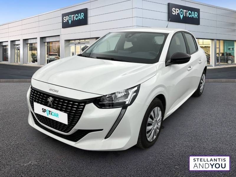 Blanc Utilisé 2022 Peugeot 208 Active Citadine | 12 990 € (Bon prix) - Image 1/3