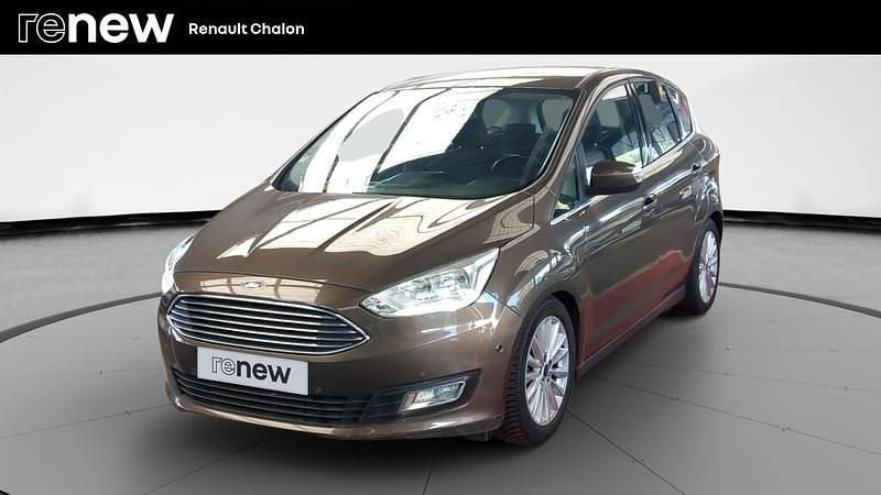 Marron Utilisé 2017 Ford C-MAX Titanium Monospace | 9 900 € (Bon prix) - Image 1/4