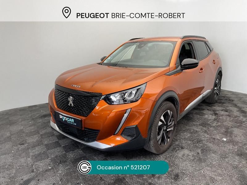 Orange Utilisé 2022 Peugeot 2008 Allure SUV | 13 480 € (Prix juste) - Image 1/4